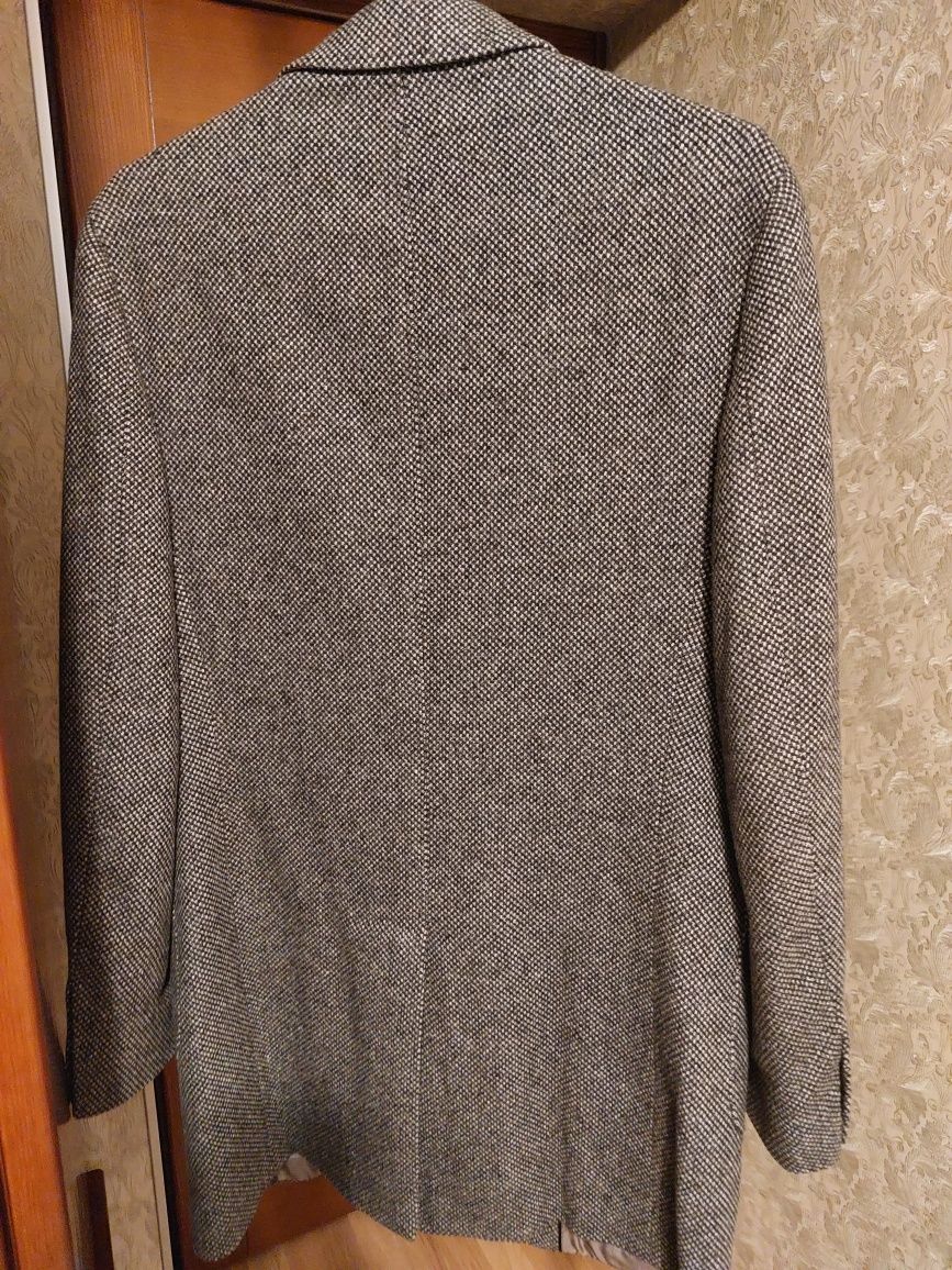 Чоловіче шерстяне пальто Massimo dutti