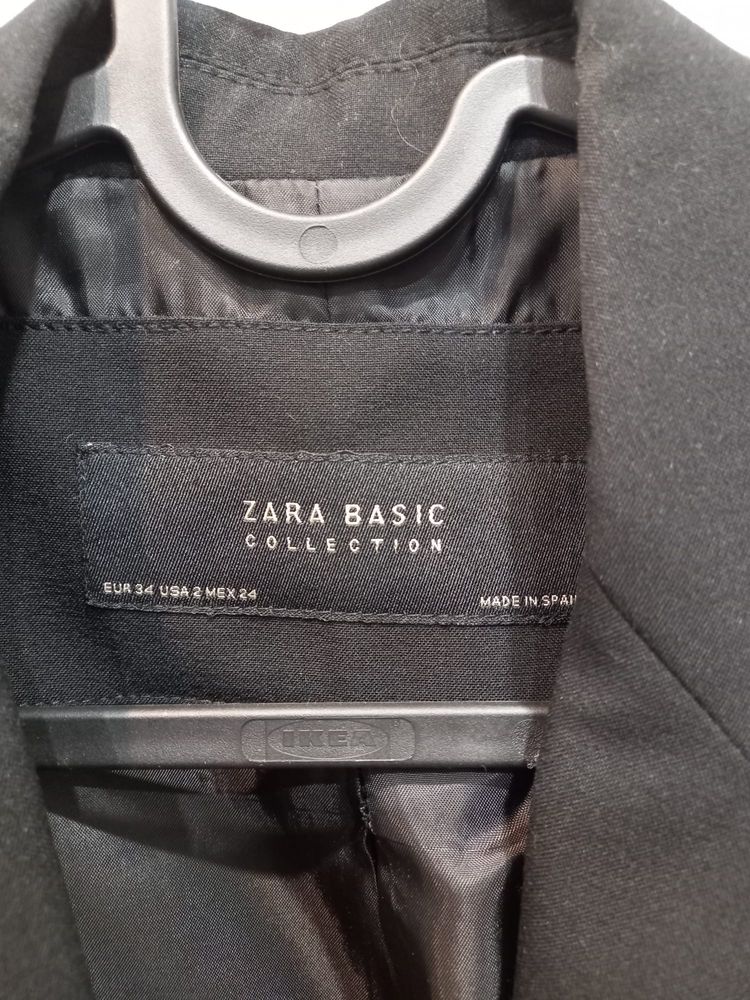 Marynarka czarna zara 34