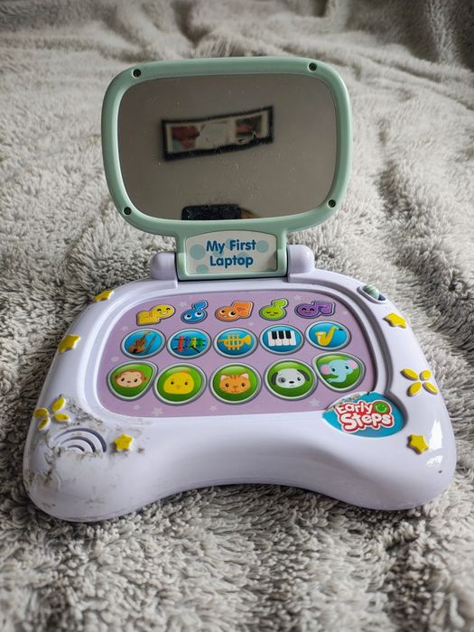 Early steps my first laptop