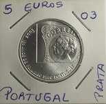 Moedas em Prata de 5€ - 8€ - 10€. Bons preços