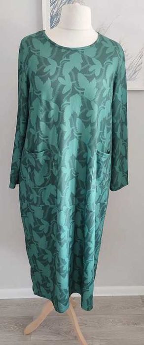 Sukienka dzianinowa midi wzór 46/48