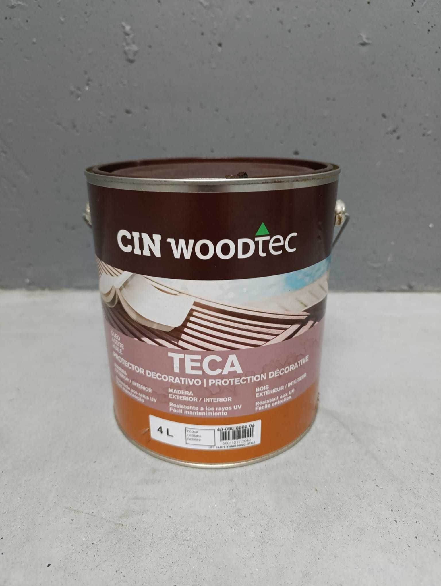 Óleo De Teca CIN - proteção de madeiras em interior e exterior