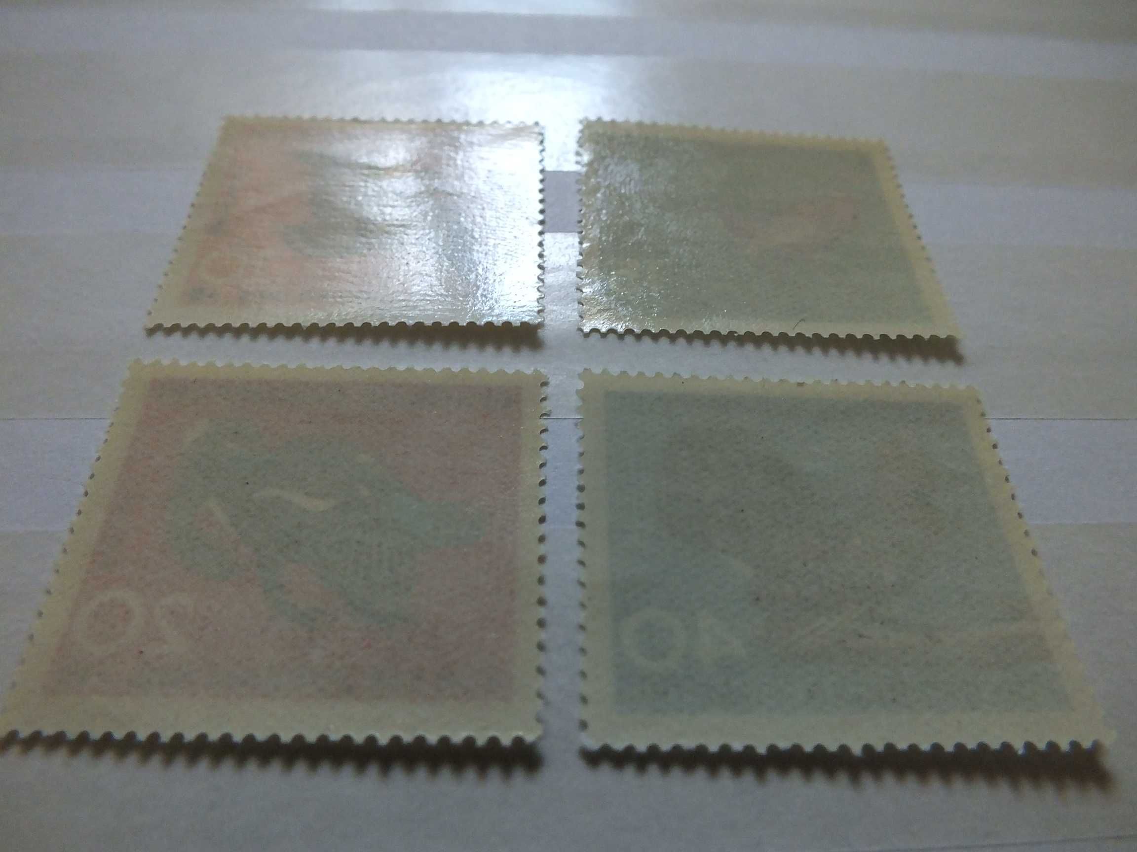 4szt. znaczki Mi464/467 RFN 1965r.,Niemcy stan** czyste BRD PTAKI NRF