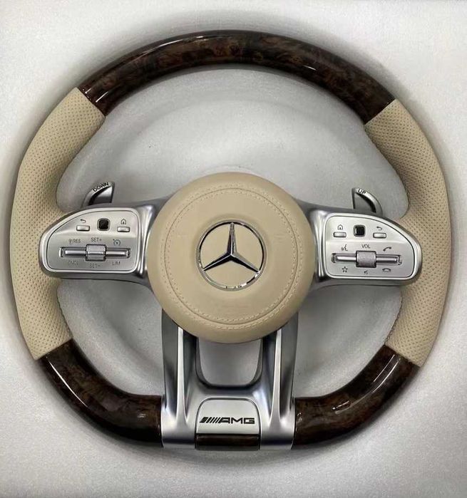 Кермо карбоновый руль Mercedes AMG BMW Audi Porsche Tesla Lexus Honda