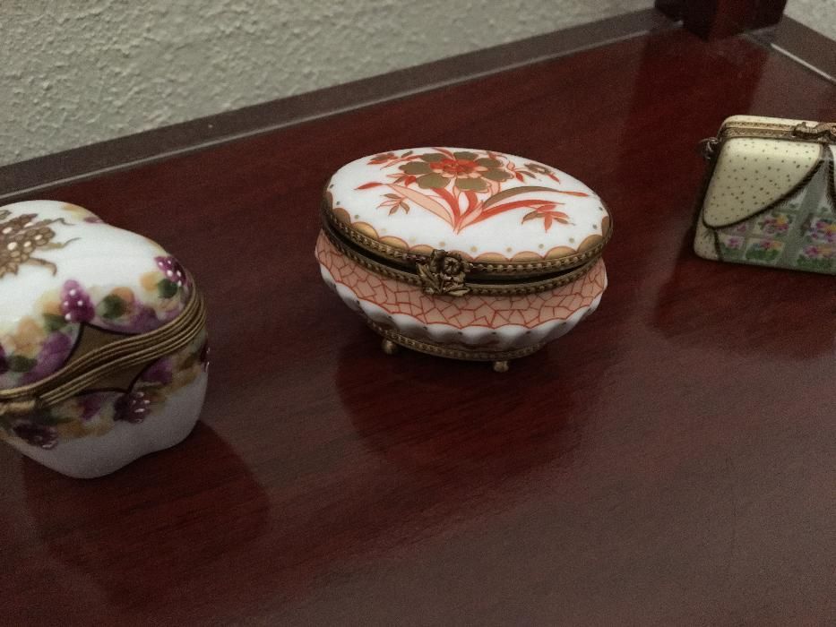 Caixinhas de porcelana