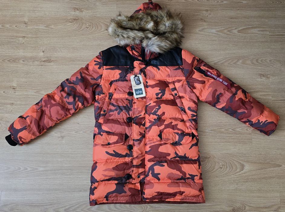 Kurtka zimowa Alpha Industries – nowa, z metkami, rozm. S