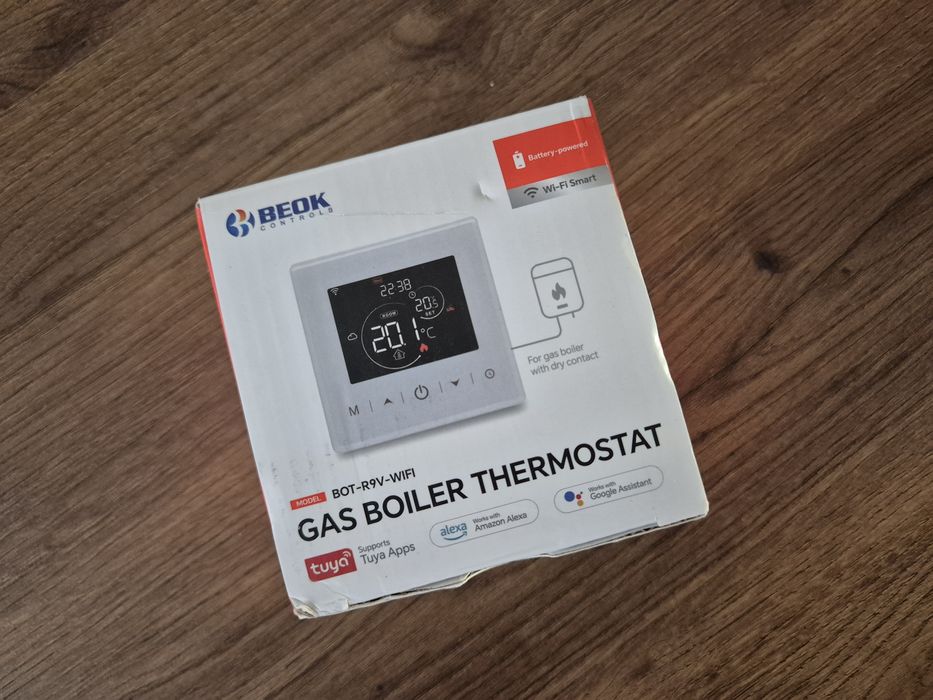 Termostato inteligente projetado para caldeiras a gás