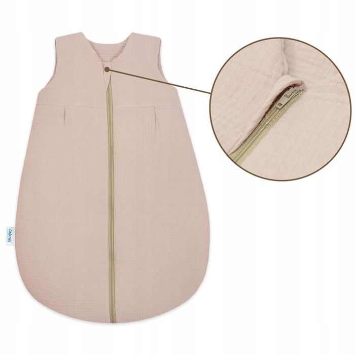 Śpiworek Do Spania Muślinowy 56-62 Letni