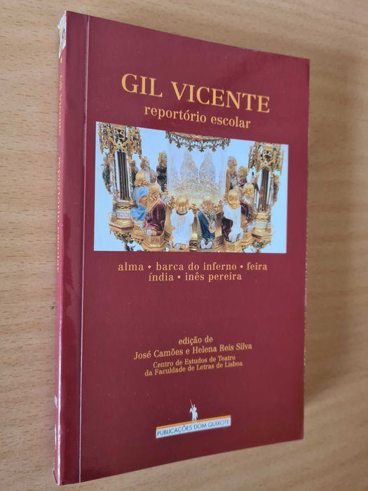 Livro "Gil Vicente - Reportório Escolar"
