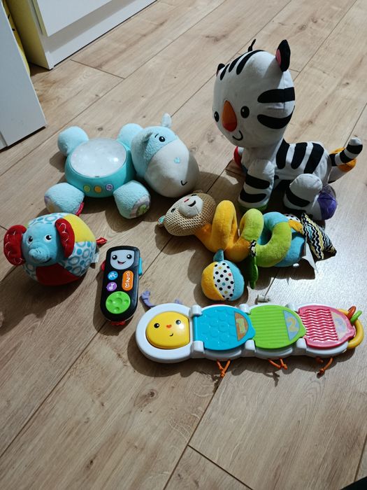 Fisher price projektor plus zabawki fisher price