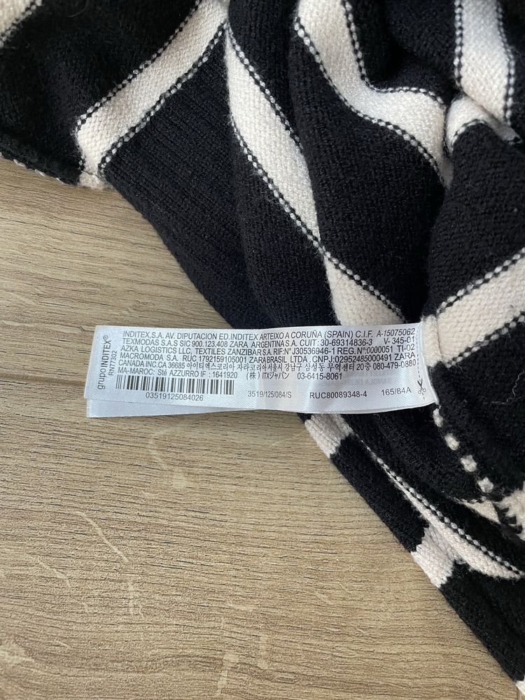 Светр жіночий на молнії Zara розмір S