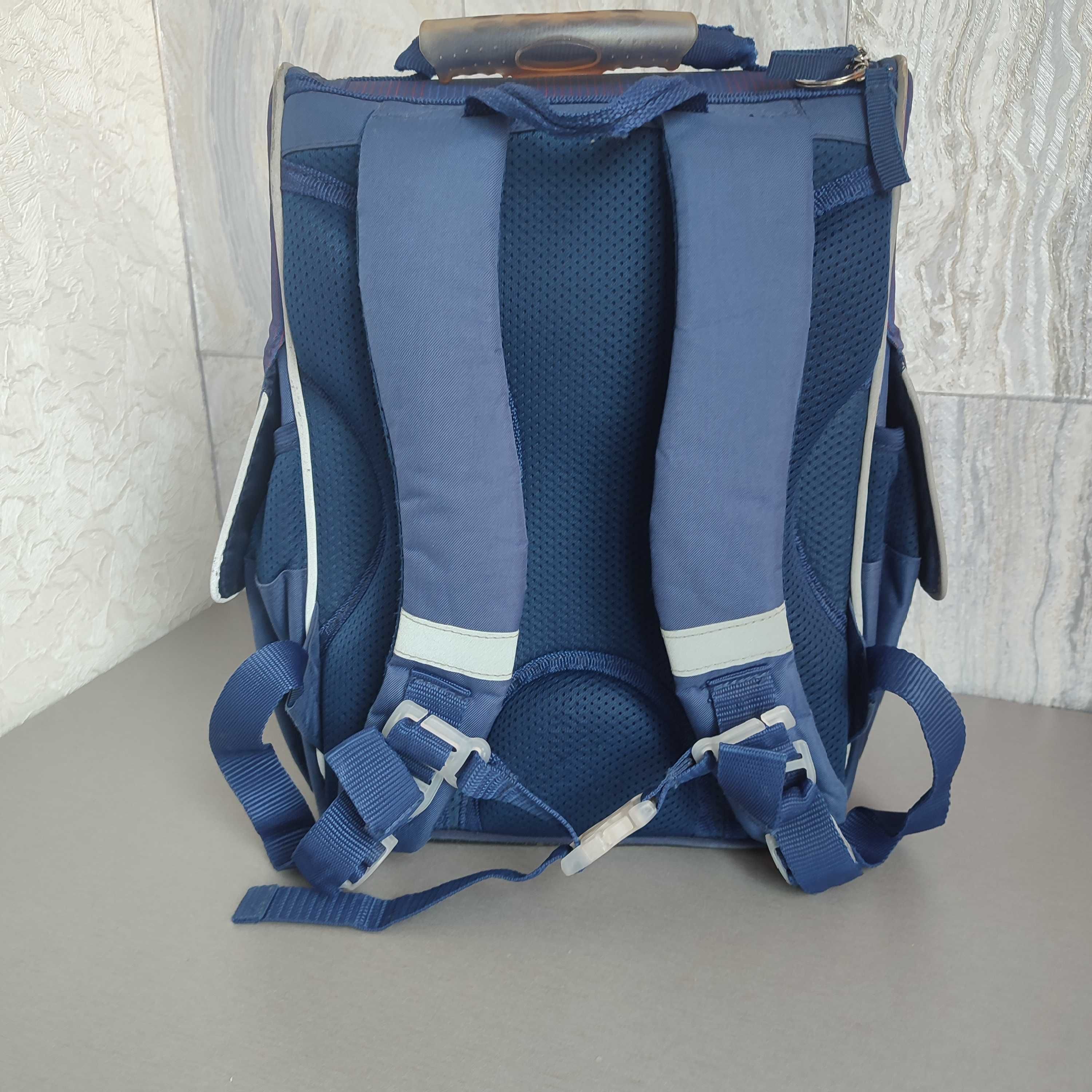 Ортопедический рюкзак, ранец  Kite, Барселона для мальчика, 6-10 лет