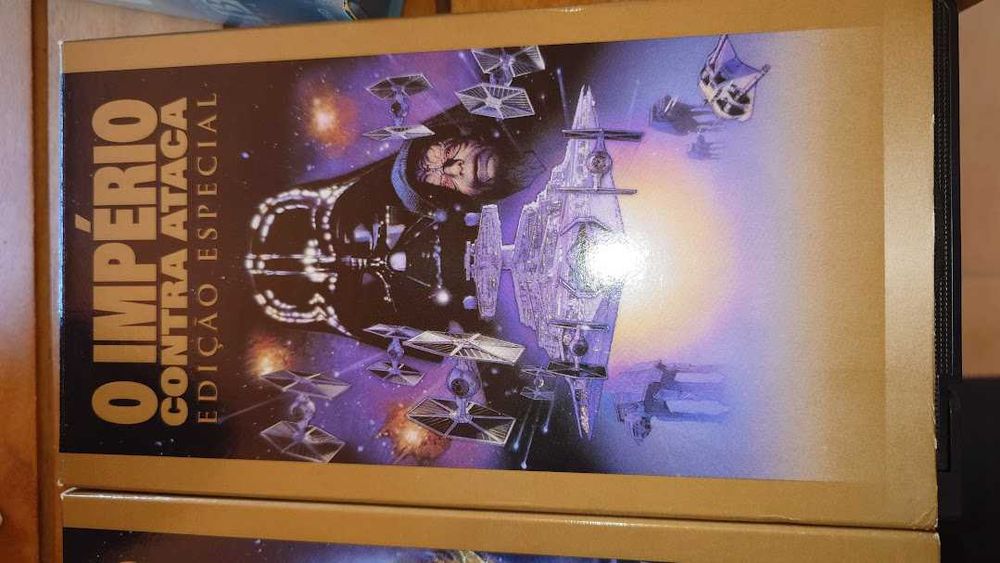 Trilogia Guerra das Estrelas Edição Especial Gold VHS