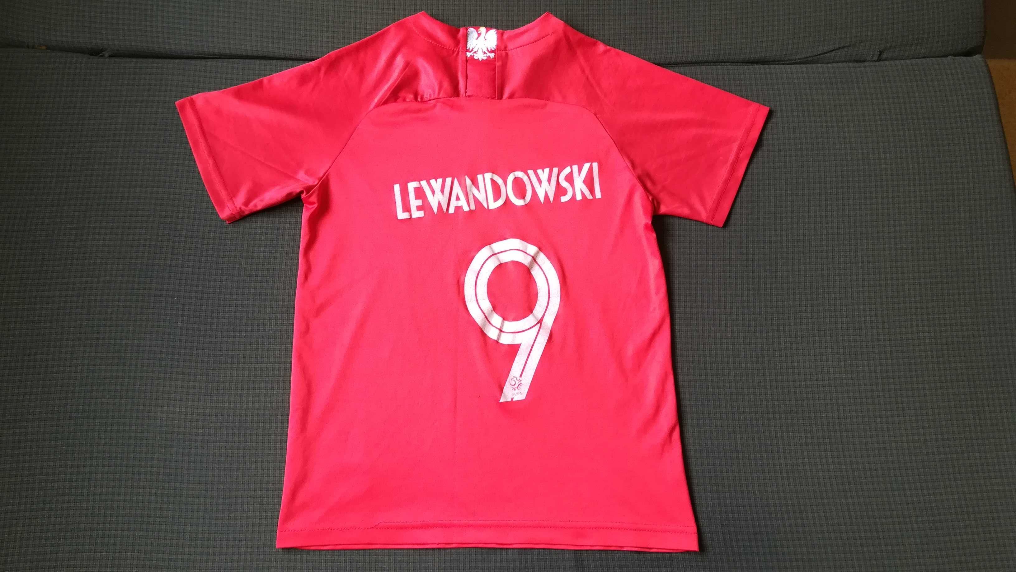 koszulka nike reprezentacja polski lewandowski 9 ladny stan duzo zdjec