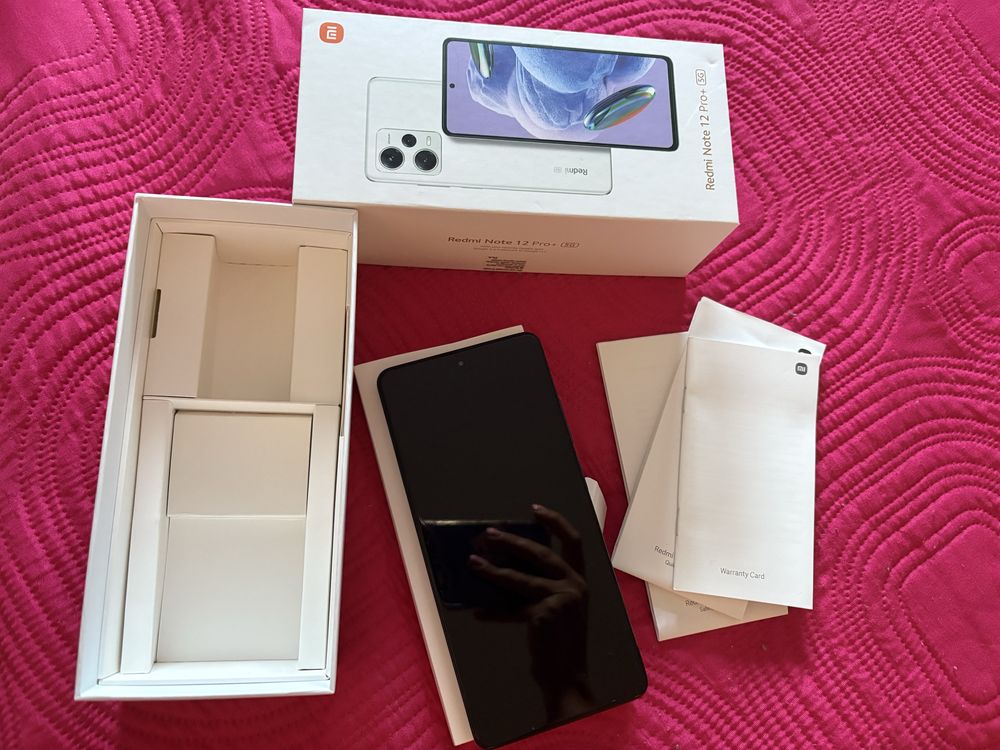Redmi note 12 pro + 5G na caixa sem riscos