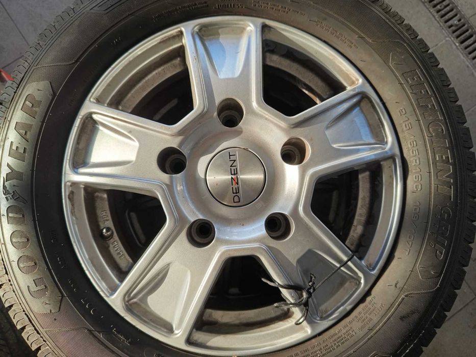 Koła aluminiowe 16 z oponami GOODYEAR 215/65/16C Transit 2020 lato