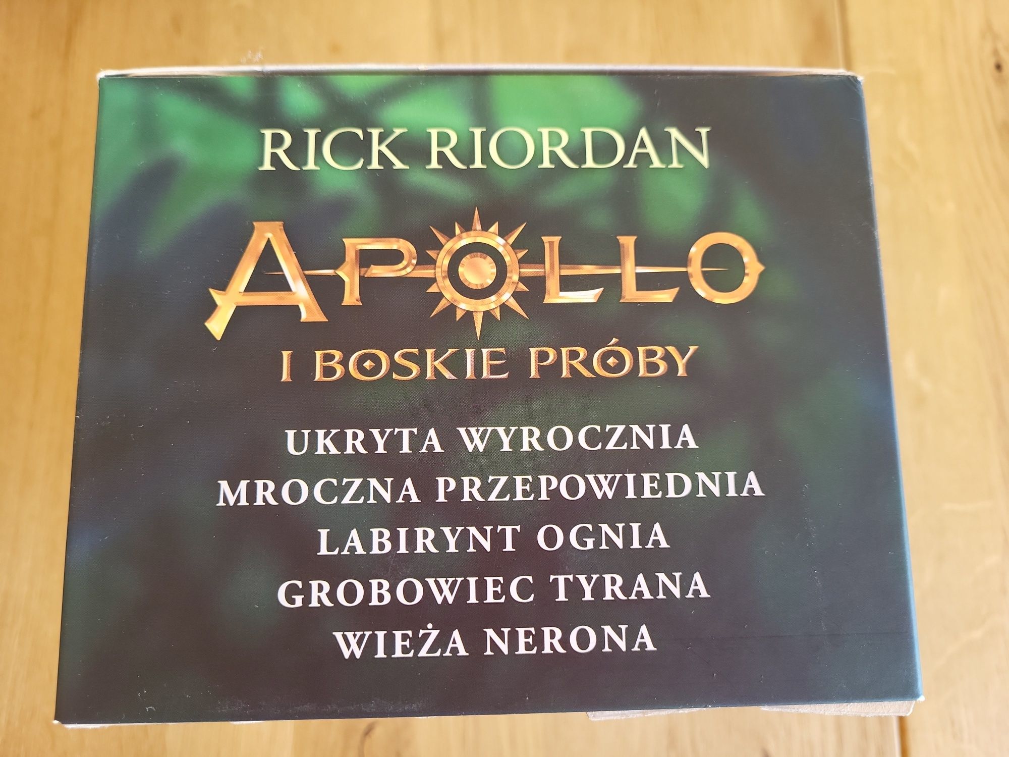 Rick Riordan Boskie próby tom I-V