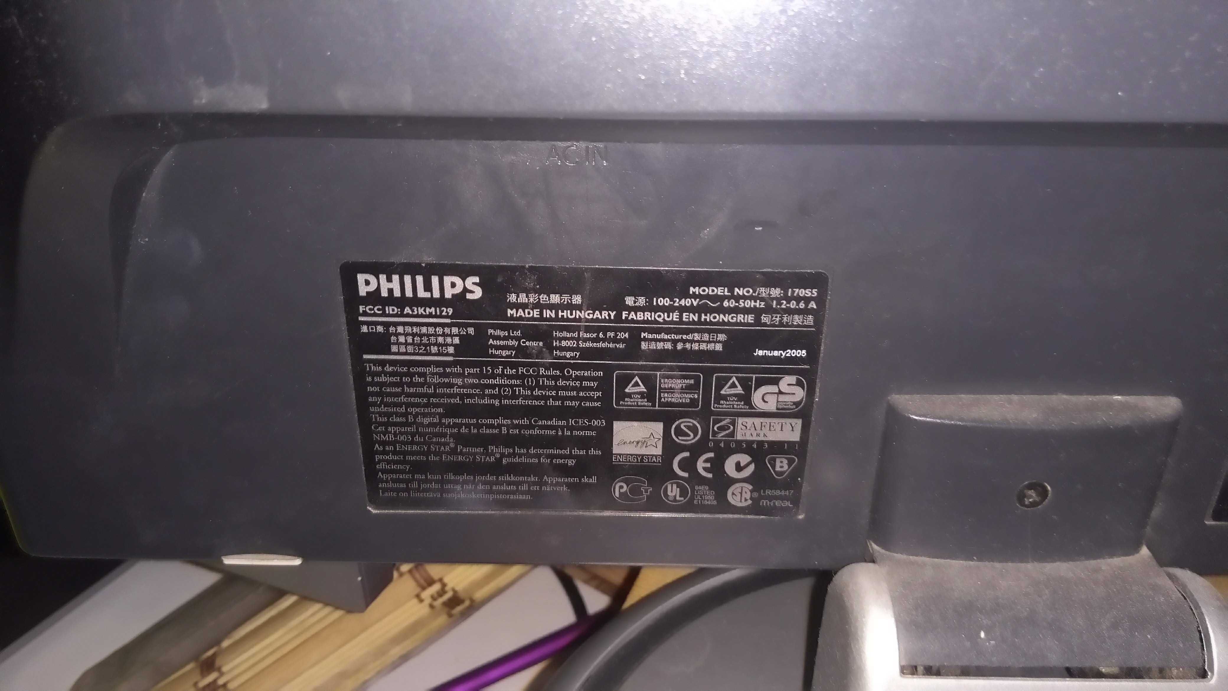 Monitor Philips 170S
