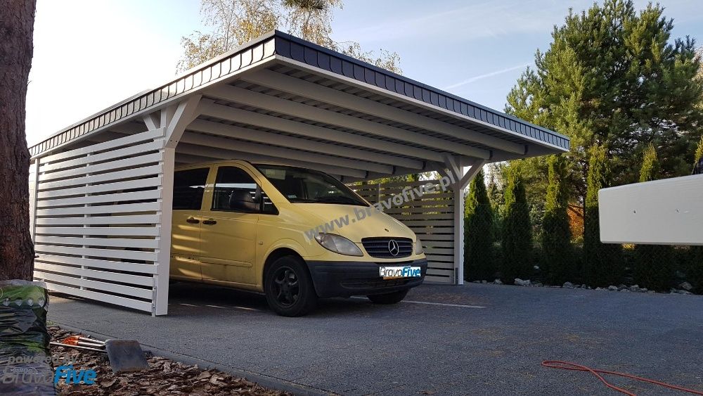 Wiata samochodowa, Carport model MODERNO