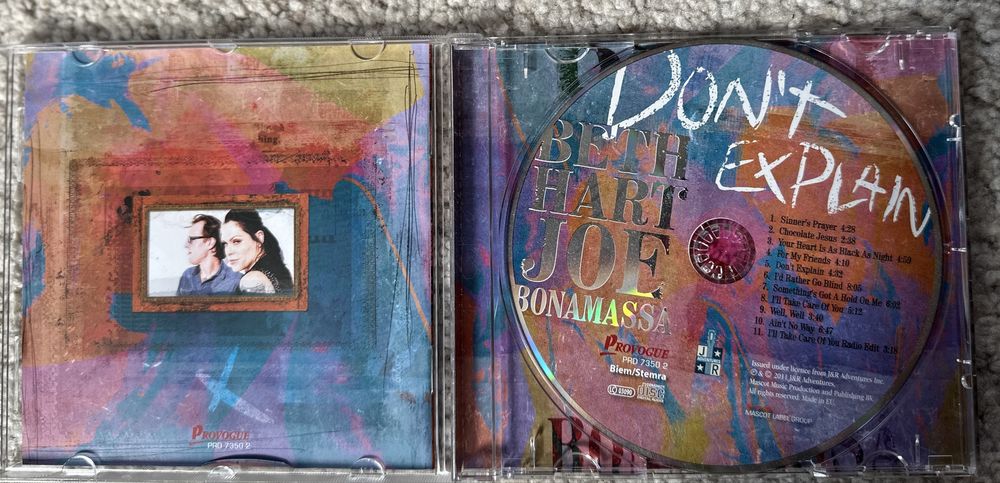 Beth Hart & Joe Bonamassa: Don't Explain [CD]