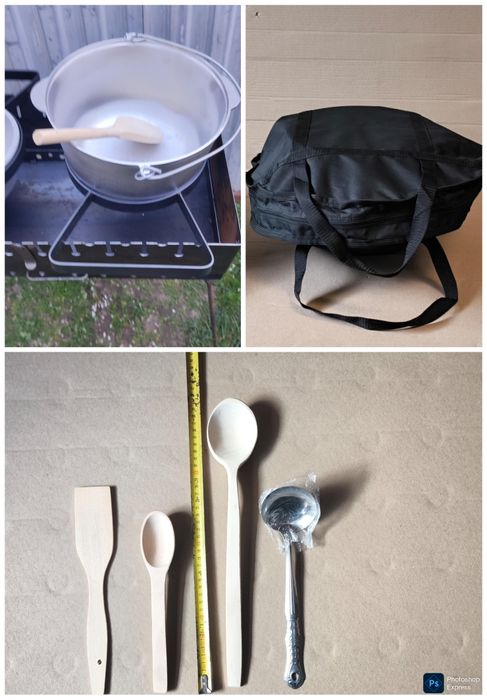 Казан алюмінієвий "Профі" котел товстостінний казанок