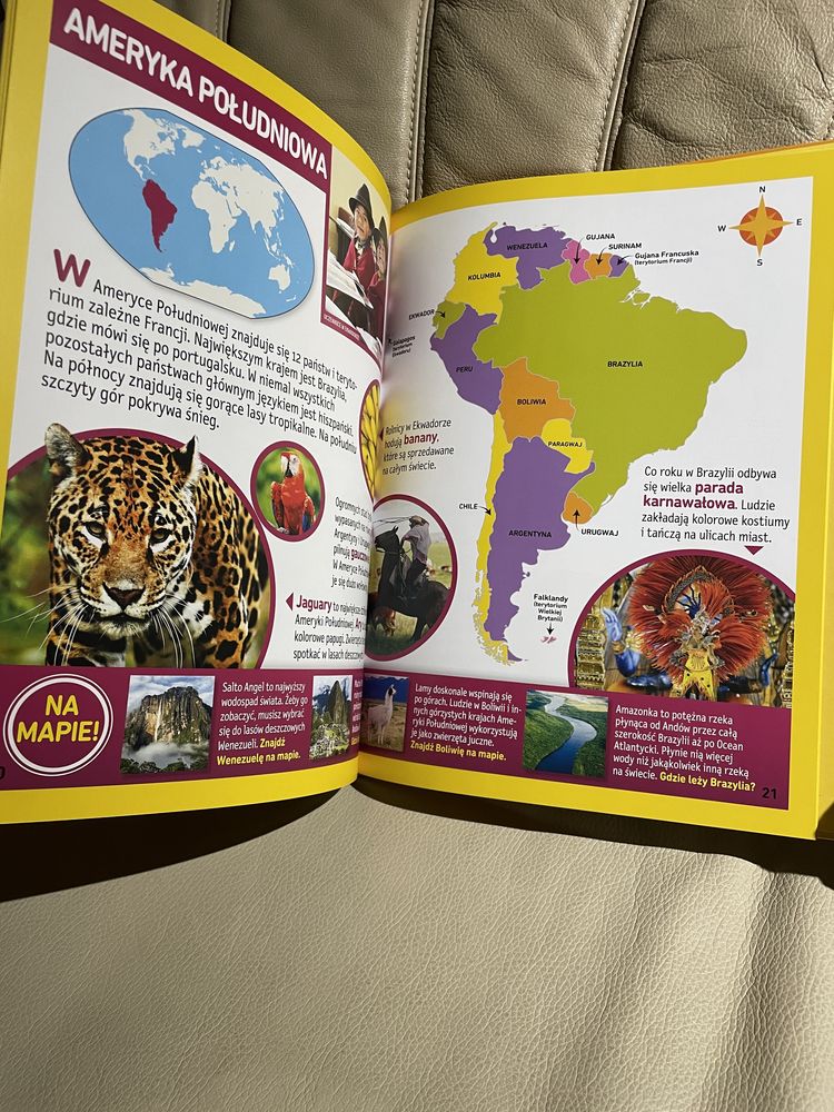 książka National geographic kids mój pierwszy Atlas świata