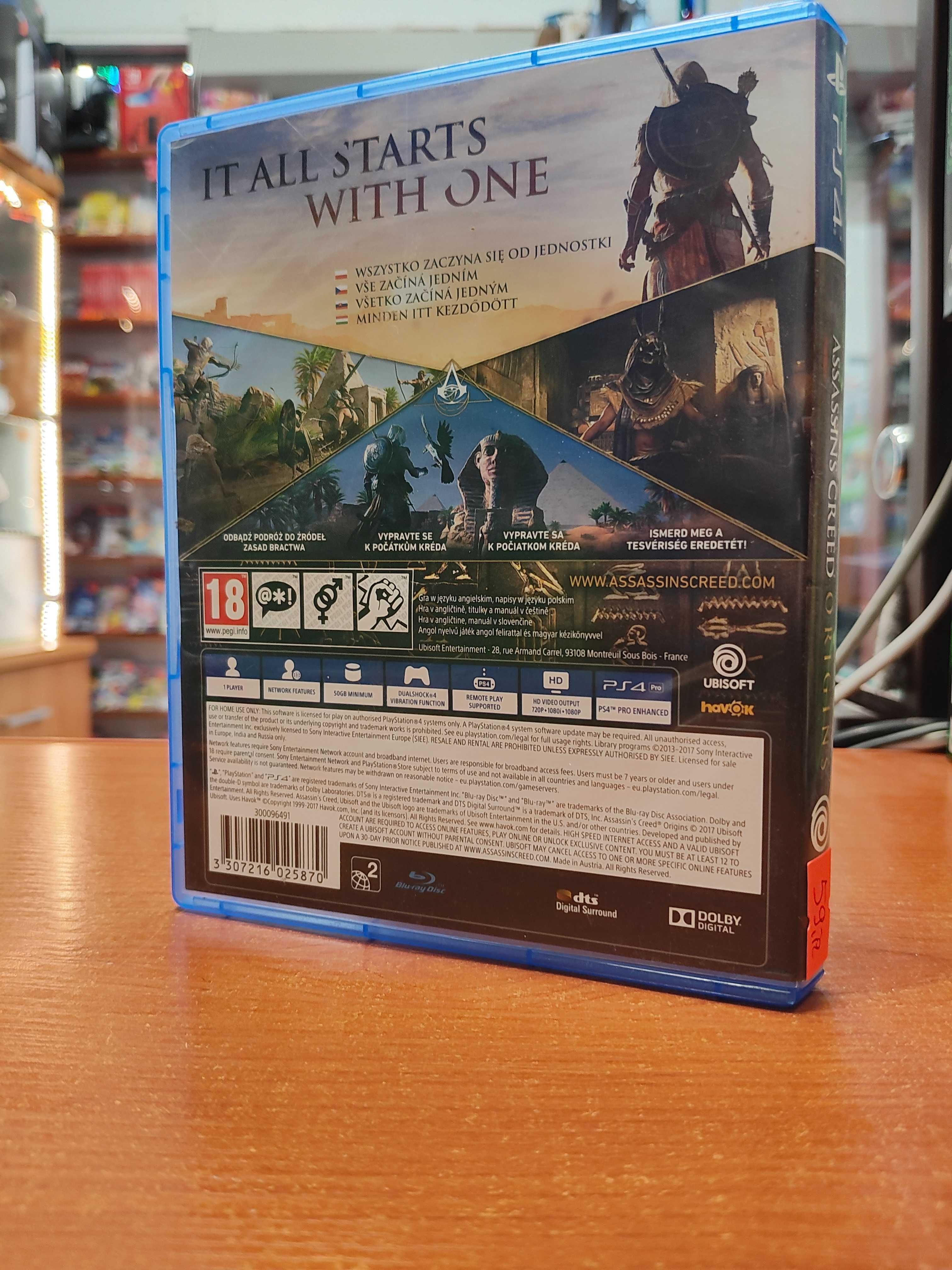 Assassin's Creed Origins PS4 PS5 PL Sklep Wysyłka Wymiana