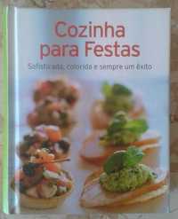 Livro de culinária "Cozinha para Festas"