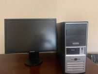 Домашній ПК 3.1 GHz, 16 Gb Ram, з монітором, клавіатурою, миш, колонки