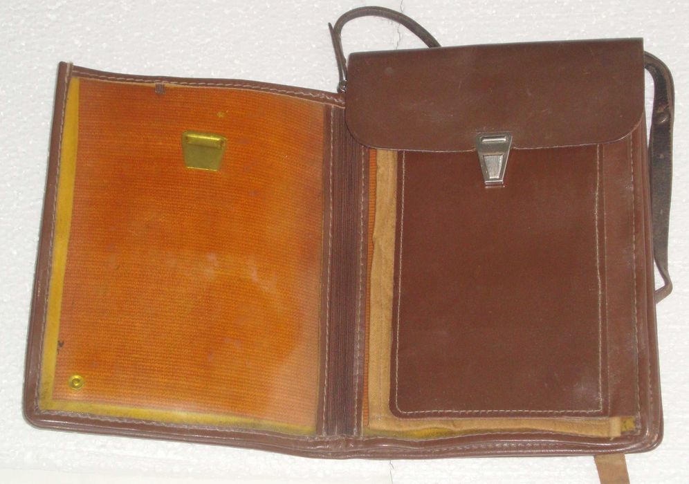 офіцерська шкіряна польова сумка планшет СРСР 1981