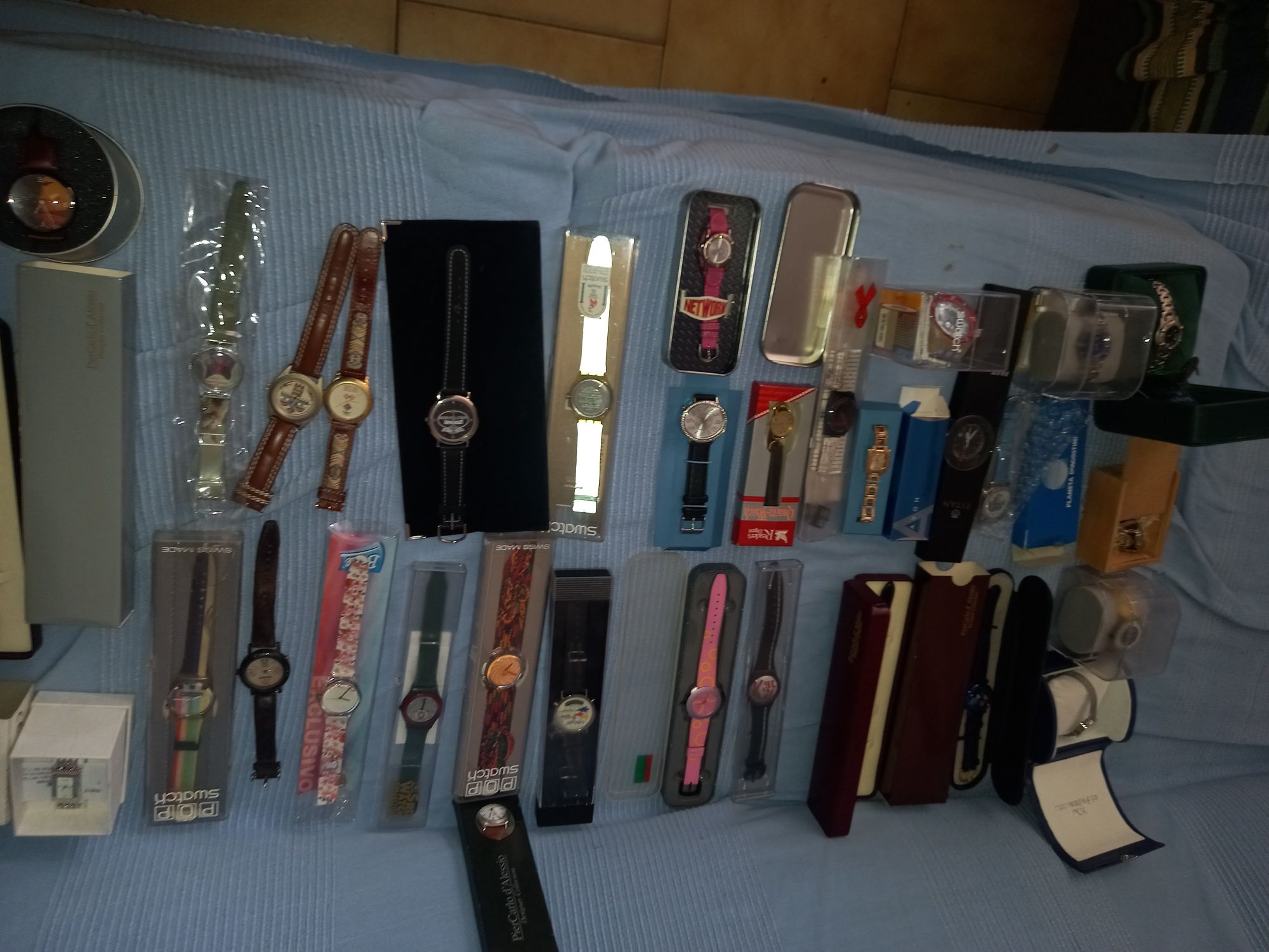 Lote de relógios de coleção