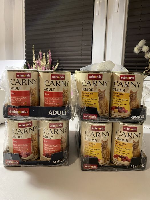 karma mokra dla kota, animonda carny