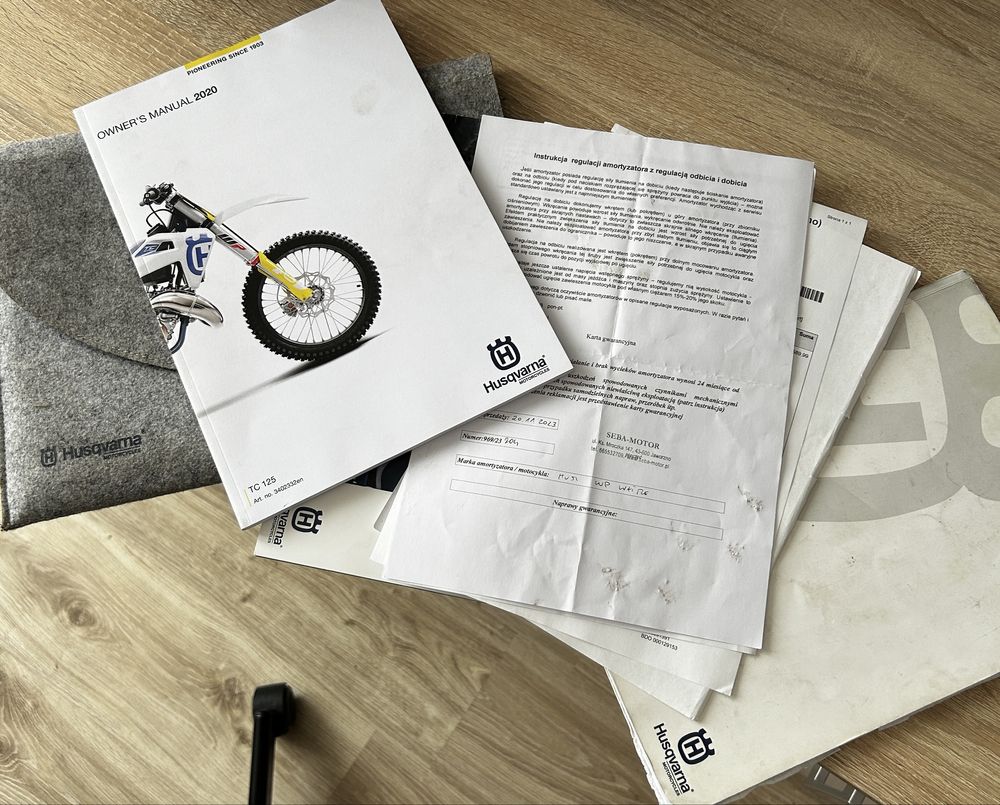 Motocykl  TC 125 husqvarna