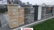 Ogrodzenia posesji DREWBET-CUBO gładkie OD RĘKI pustaki gładkie