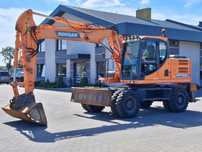 Doosan DX 140 W - 3  szybkozłącze, klimatyzacja