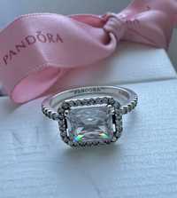 Серебряное кольцо с камнем Pandora s925 ale вінтажного дизайну