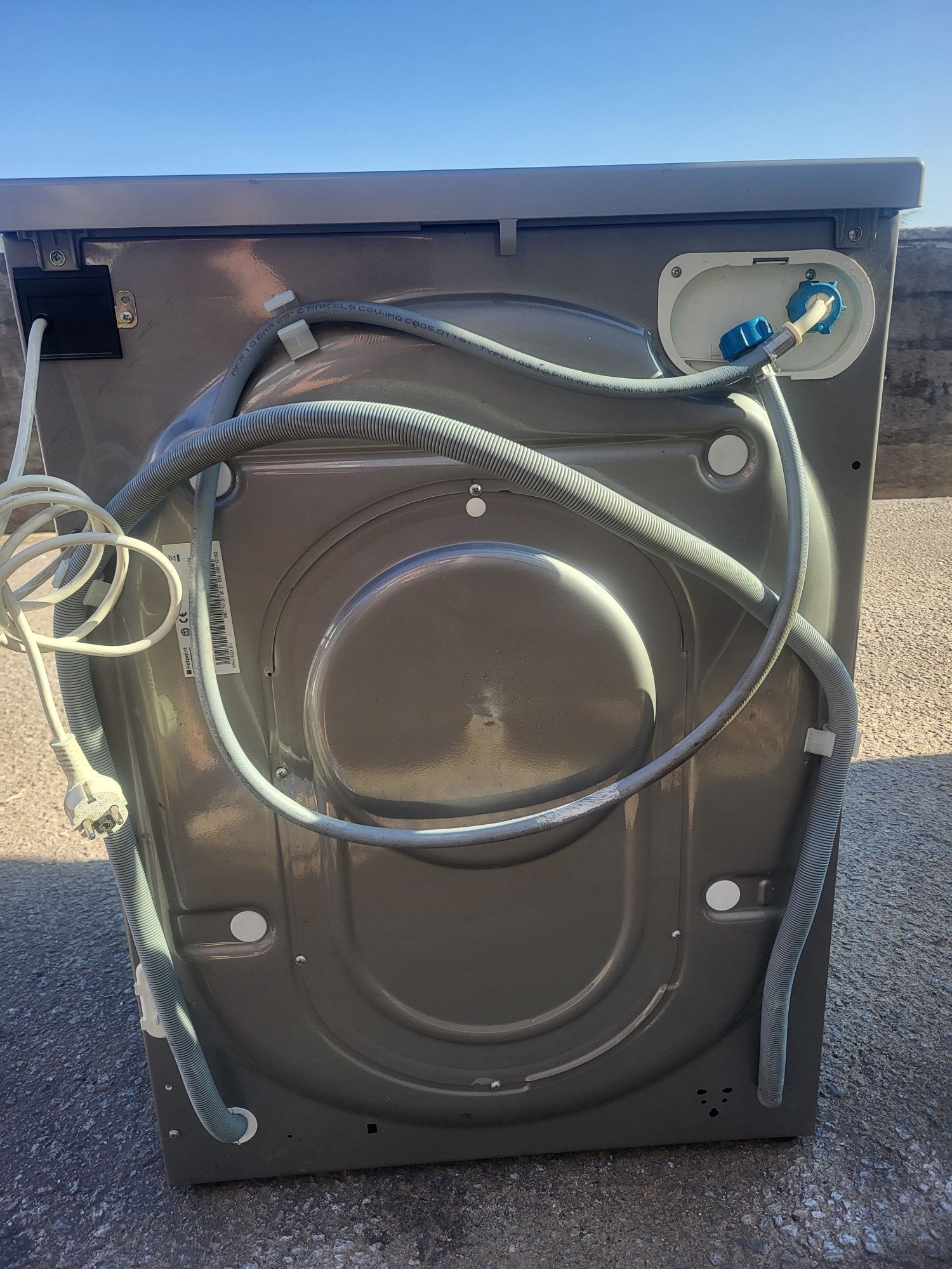 Máquina lavar roupa Ariston 9 kg SEMI-NOVA INOX com entrega e garantia