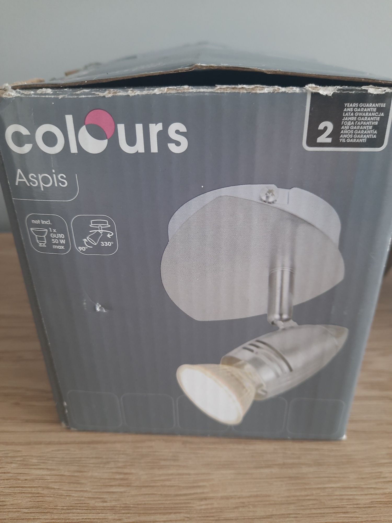 Lampa halogenowa kinkiet