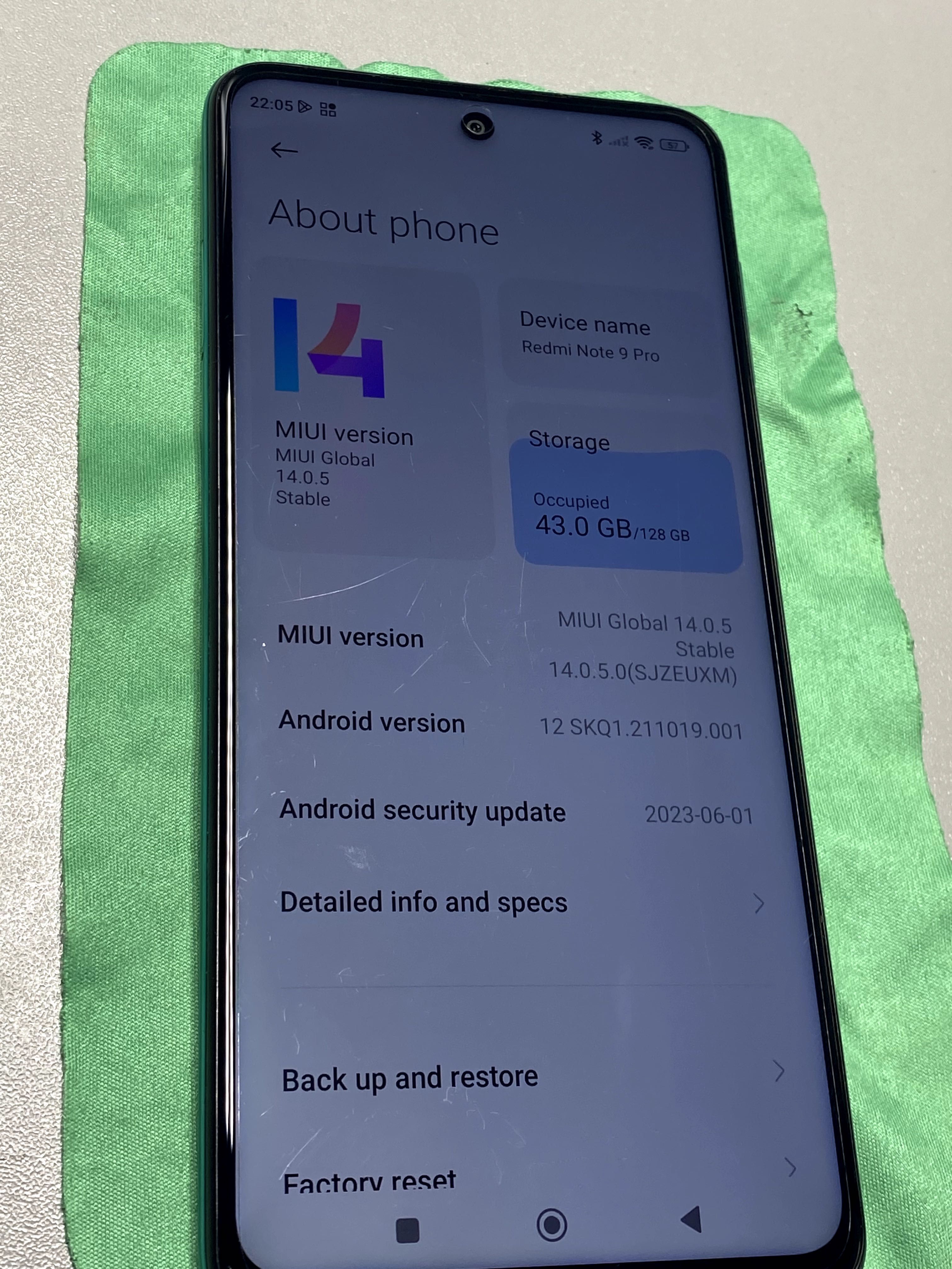 Xiaomi Redmi Note 9 Pro 6/128