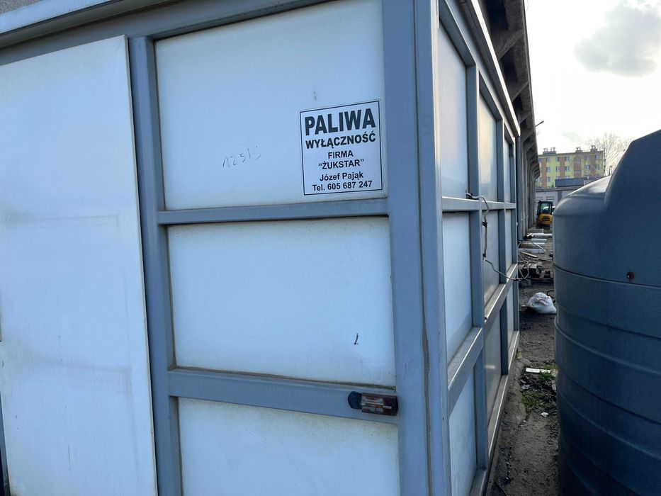 Zbiornik paliwowy PETROBOX  z Automatem stacji OPW - syndyk  przetarg