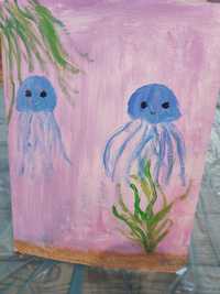 Mam do sprzedania Obraz z  2 meduzami