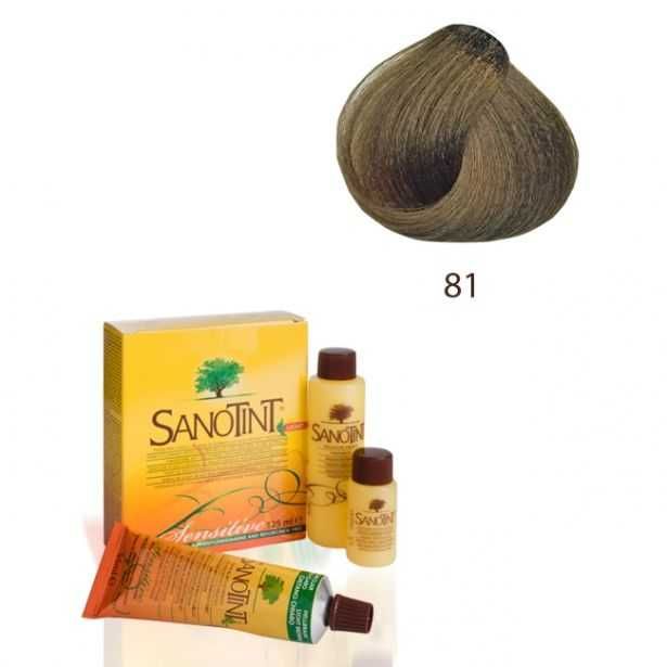 Farba do włosów SANOTINT SENSITIVE – 81 Naturalny Średni Blond
