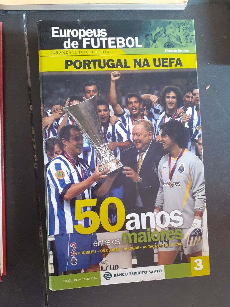 Livros História portugal, futebol e outros: conj 8