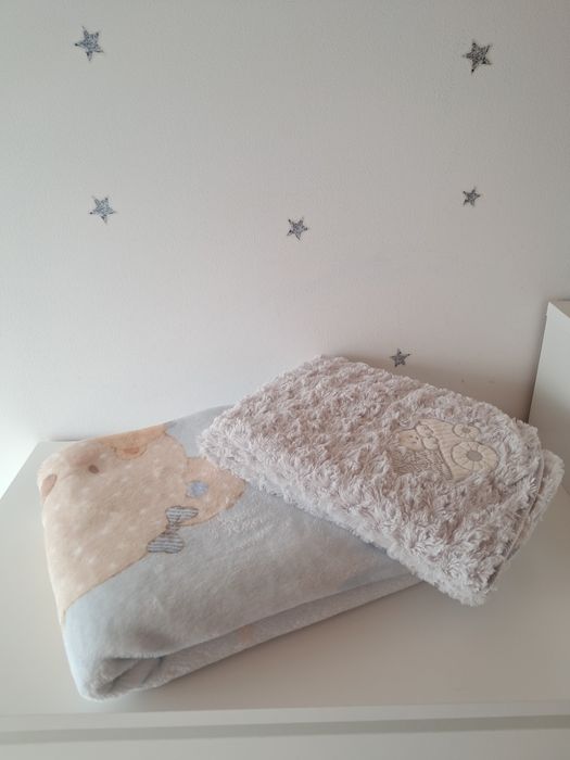 Cobertor Berço Menino + Oferta Manta