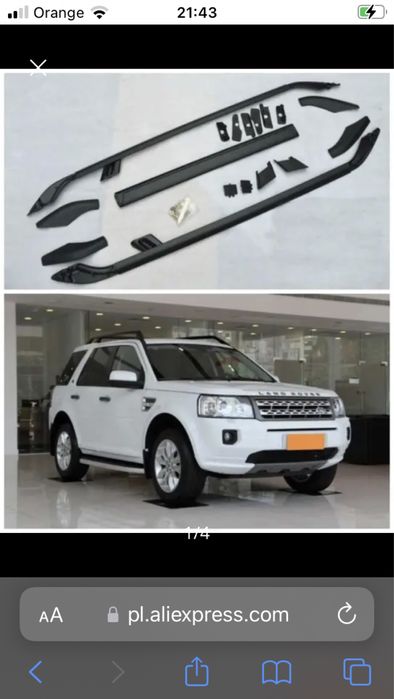 Relingi do freelander2