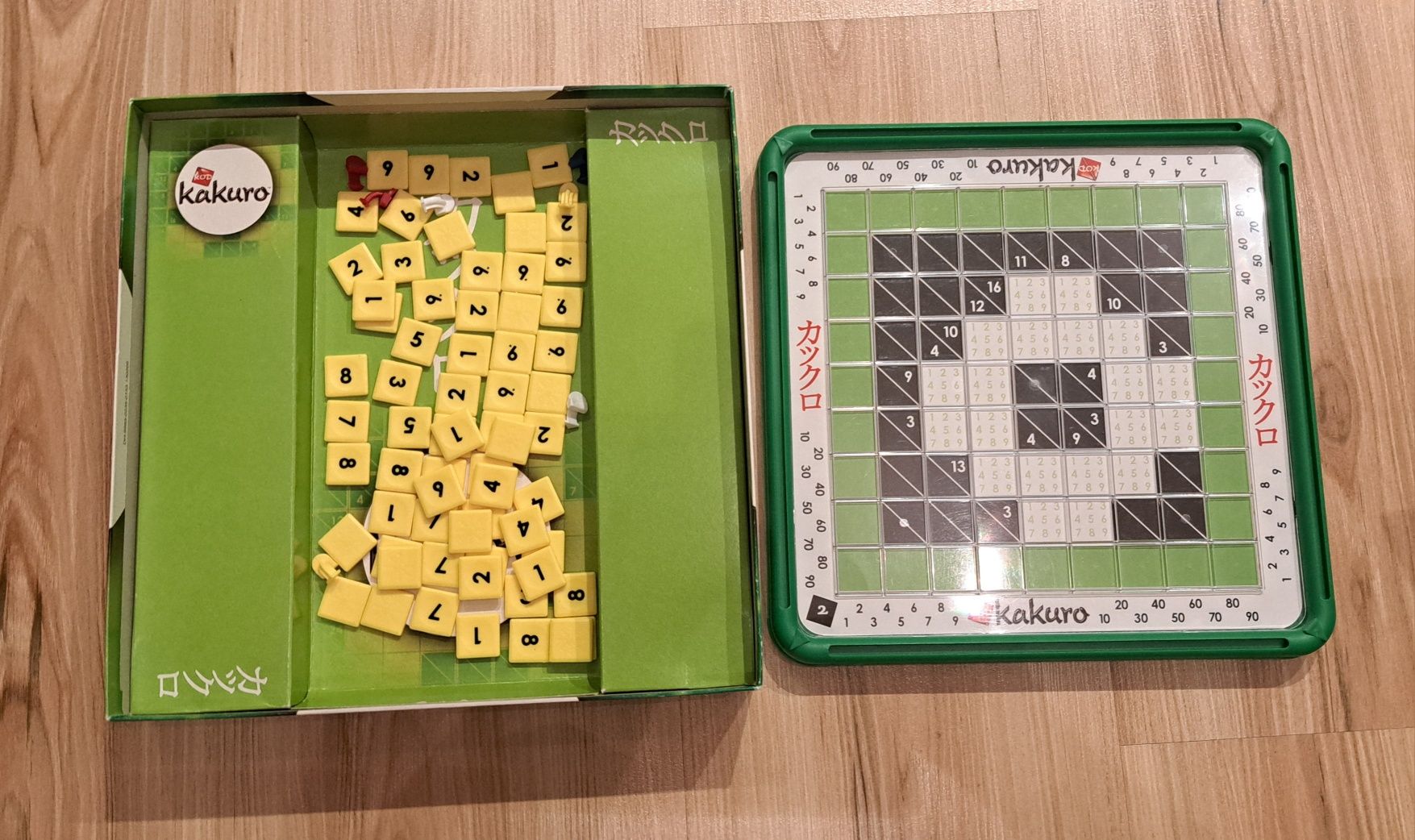 Gra logiczna kod kakuro