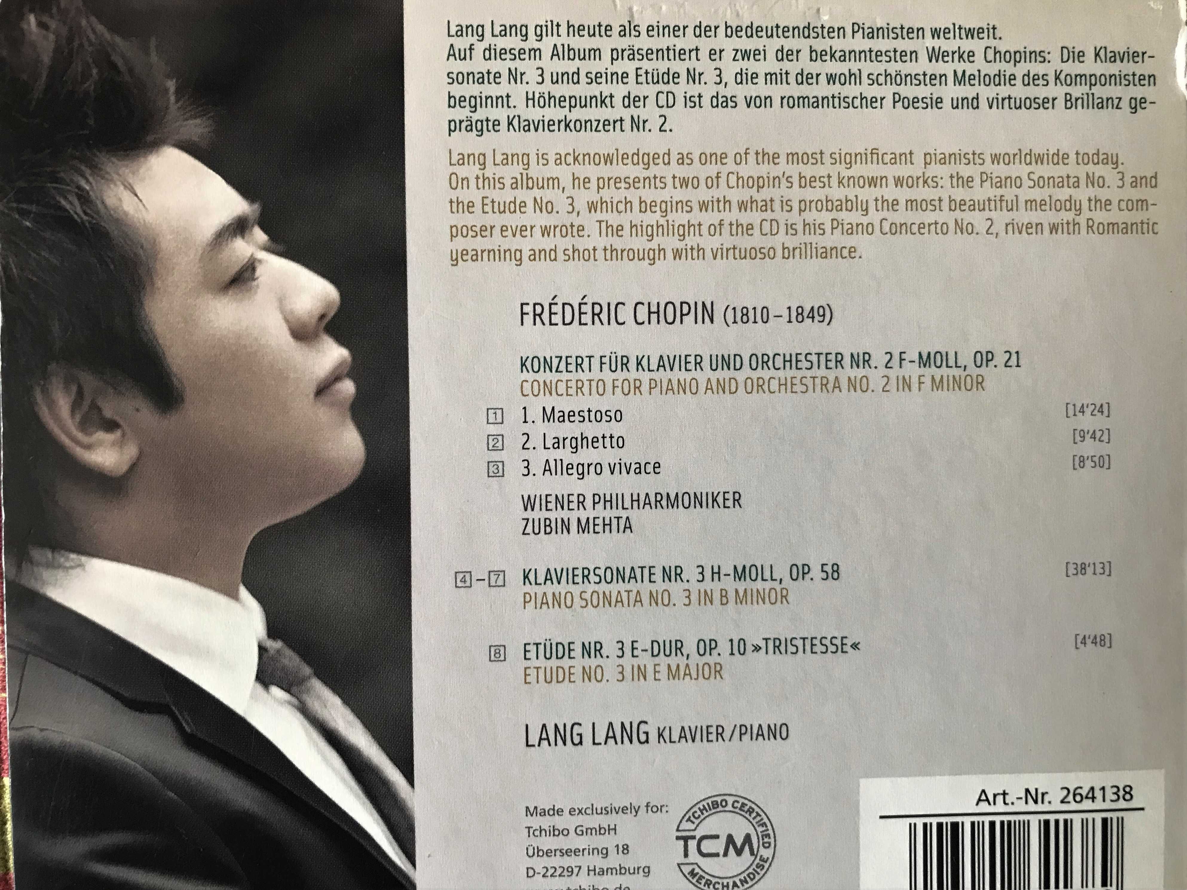 Lang Lang, Chopin; Wiener Philharmoniker, Zubin Mehta