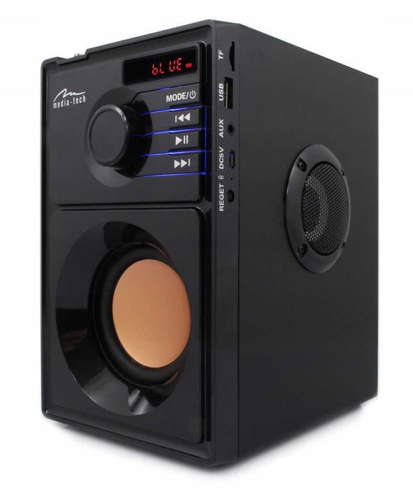 GŁOŚNIK bluetooth z subwooferem Media-Tech 15W BT/FM/USB OUTLET