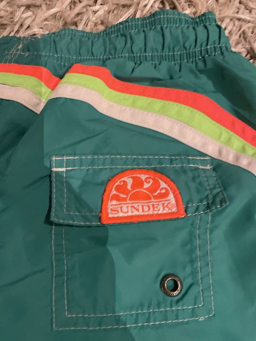 Calções de banho azul marinho