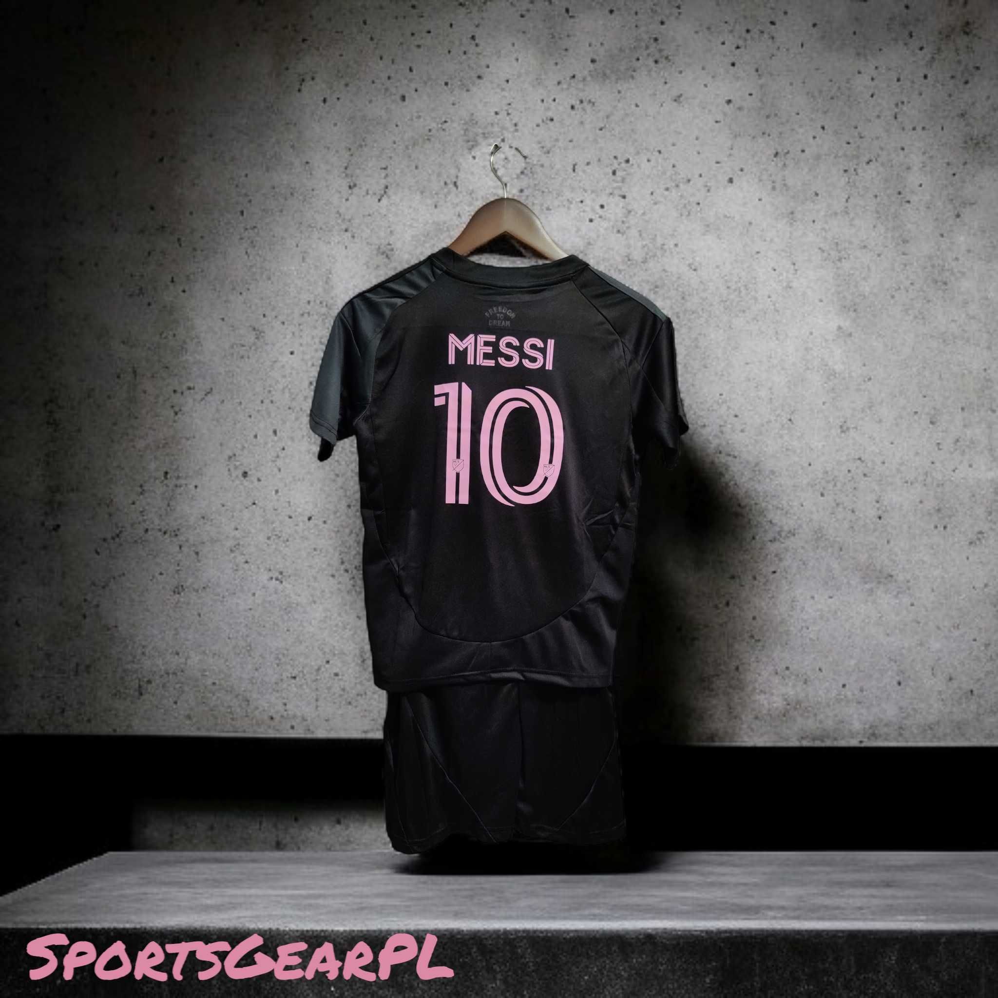 NOWOŚĆ! Leo MESSI #10 Inter Miami 25/26 Komplet Wyjazd RÓŻNE ROZMIARY